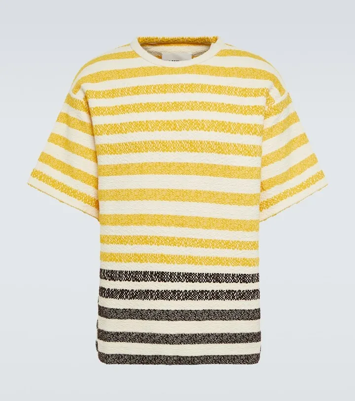 Striped cotton T-shirt