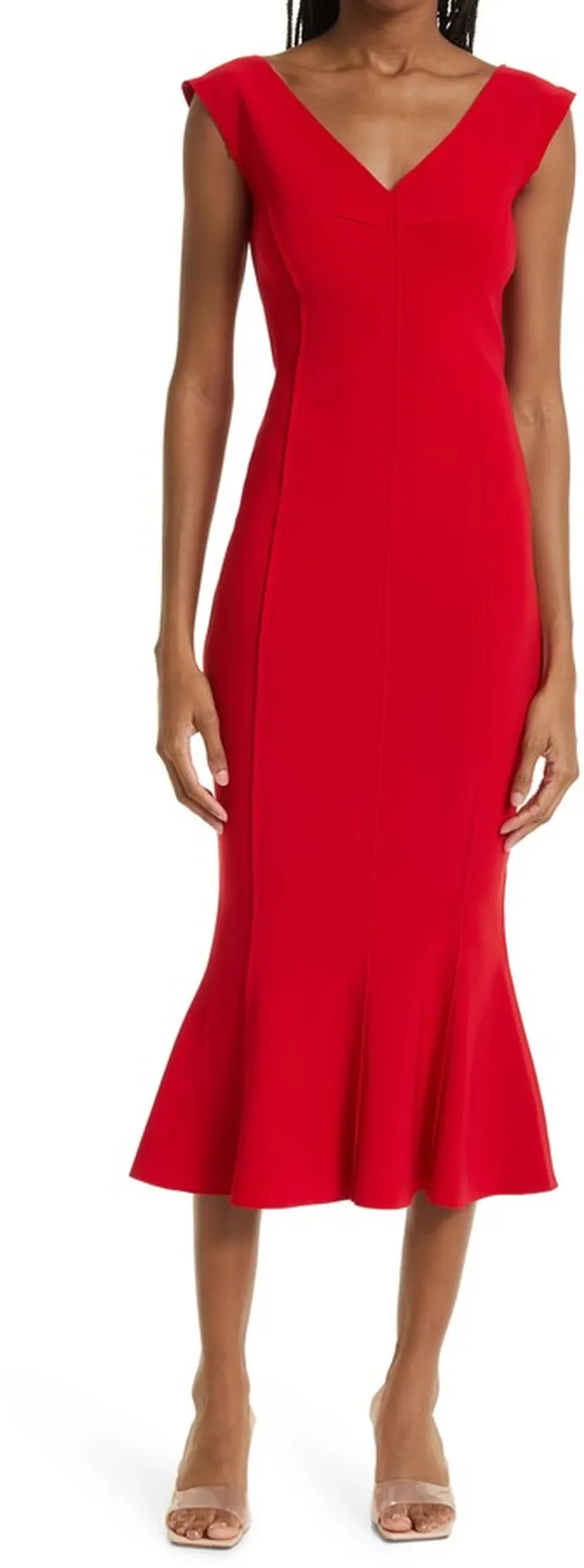 Grace Midi Trumpet Dress