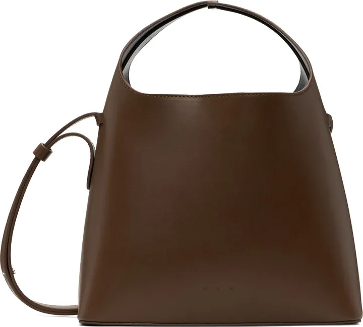 Aesther Ekme SSENSE Exclusive Brown Mini Sac Shoulder Bag