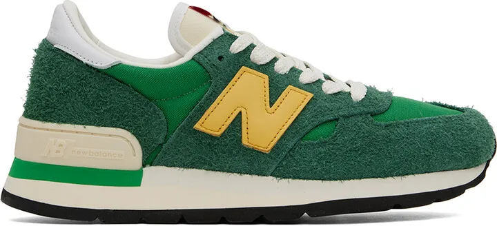 New Balance Green 990v1 Sneakers