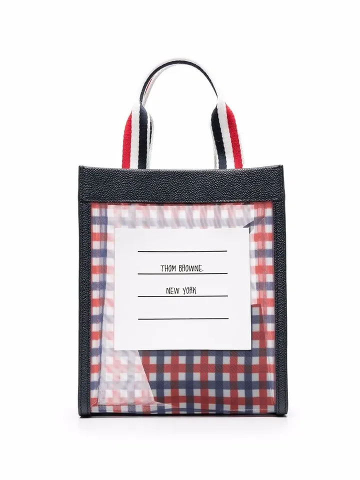 small RWB-handles tote bag