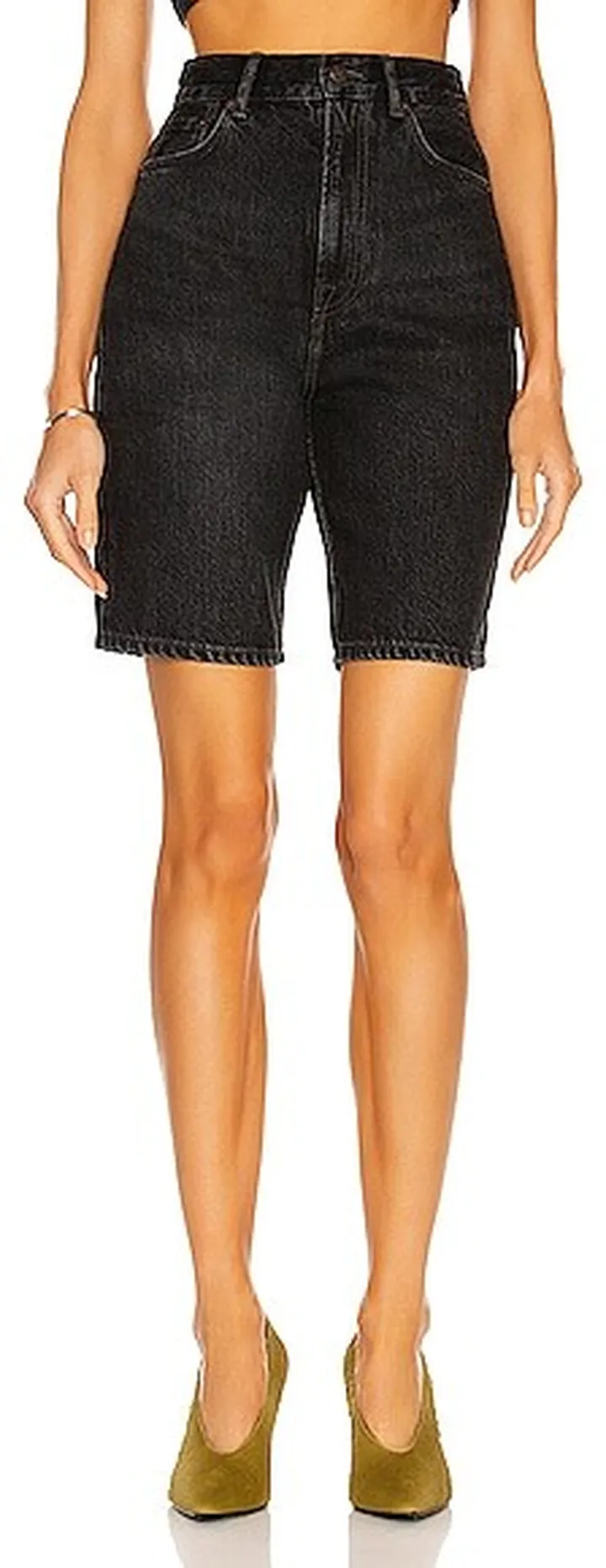 Acne Studios 1990 Bike Short in Black