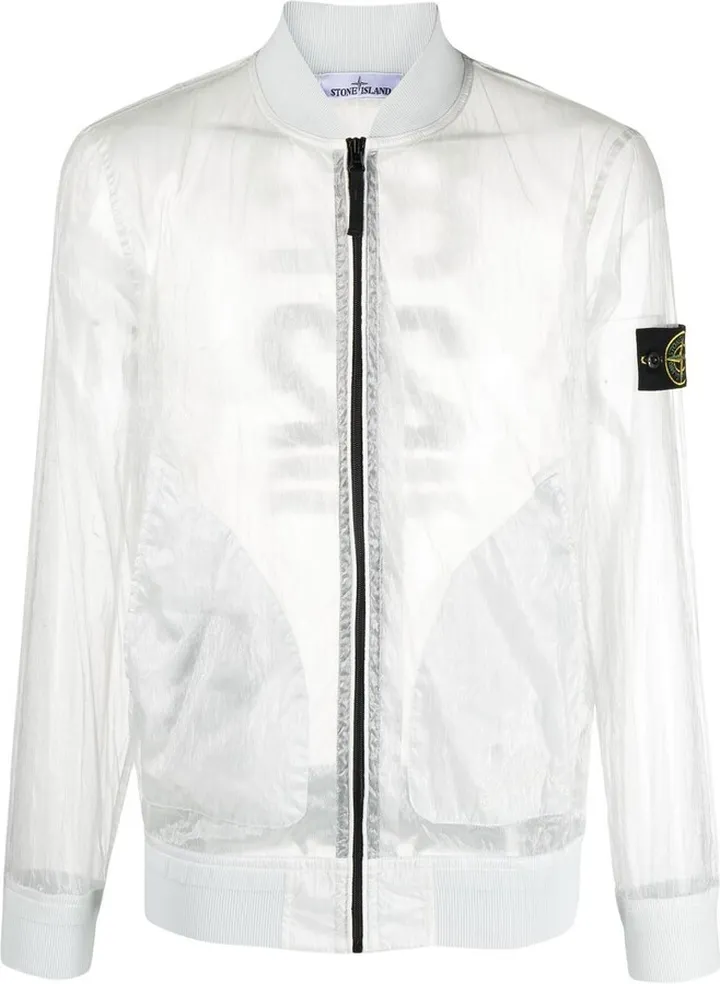 Lightweight Sheer Bomber Jacket
