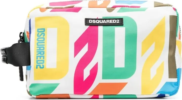 Logo-Print Wash Bag