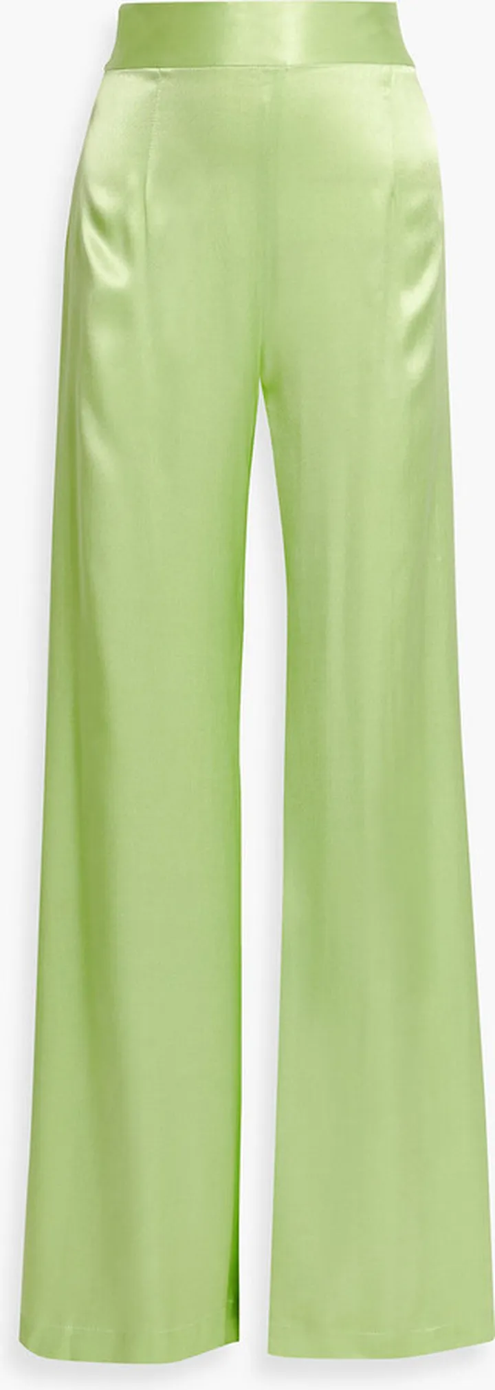 Lido satin-crepe wide-leg pants
