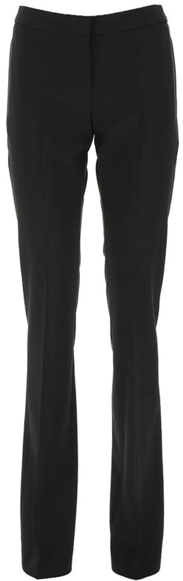 Alexander McQueen High Waisted Straight Leg Trousers