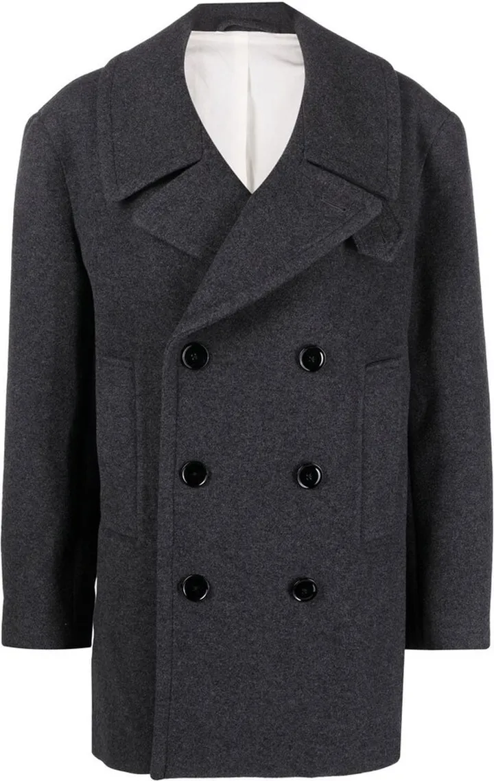 Double-Breasted Peacoat