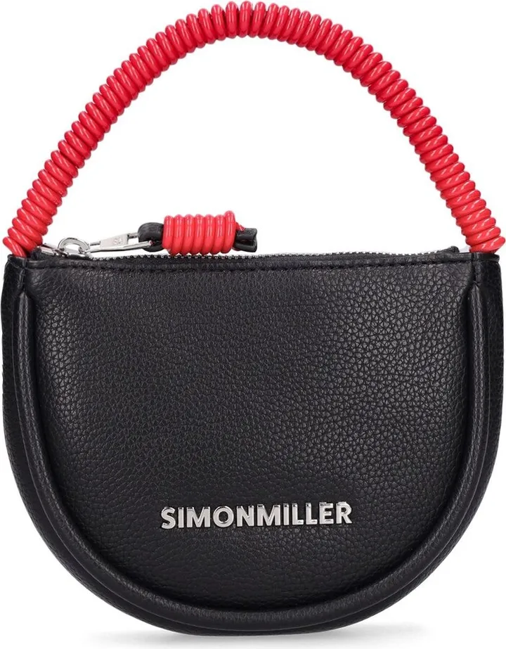 Mini Spring pebbled faux leather bag
