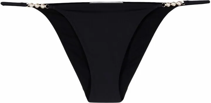 Pearl-Detail Bikini Briefs