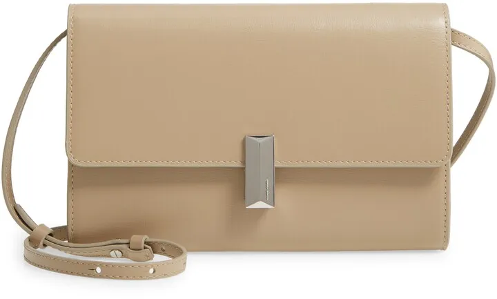 Nathalie Leather Crossbody Bag