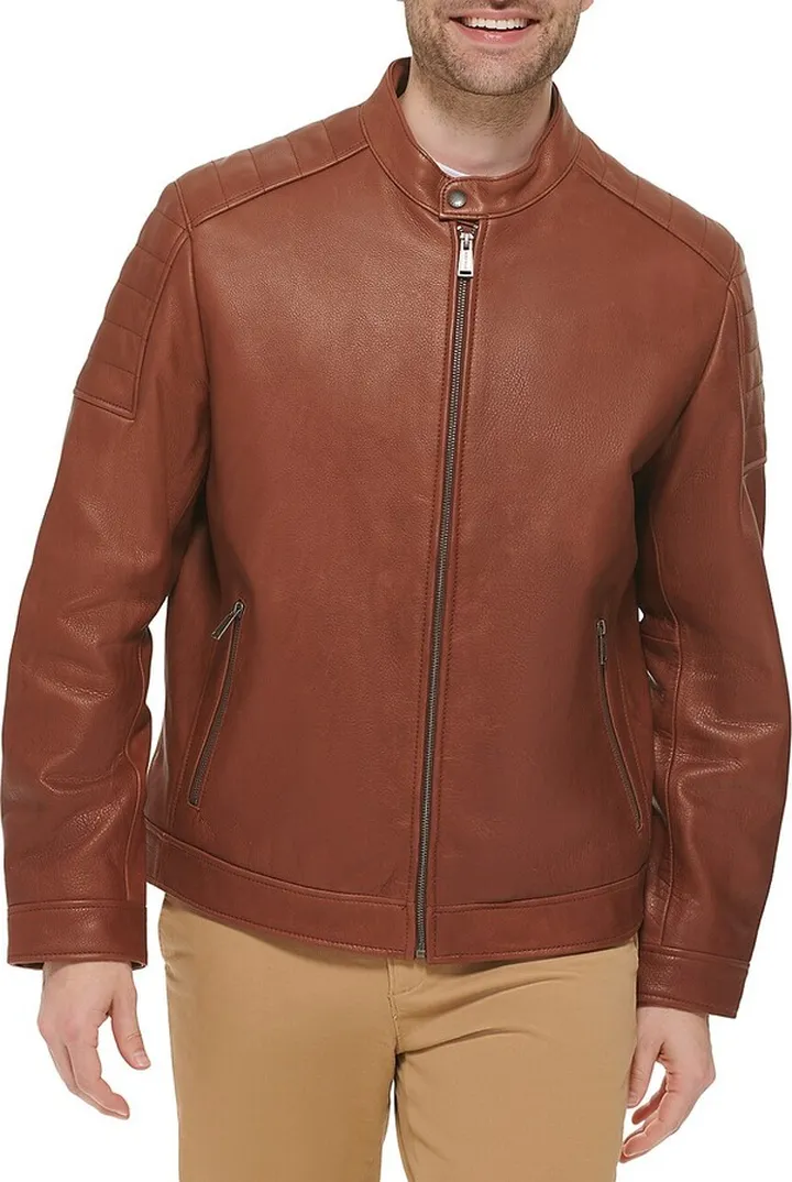 Classic Leather Motorcycle Jacket
