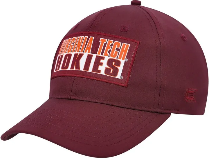 Men's Colosseum Maroon Virginia Tech Hokies Positraction Snapback Hat