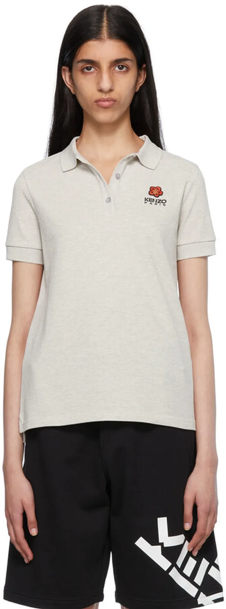 Kenzo Gray Kenzo Paris Boke Flower Polo