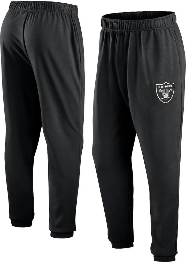 Men's Fanatics Branded Black Las Vegas Raiders From Tracking Sweatpants