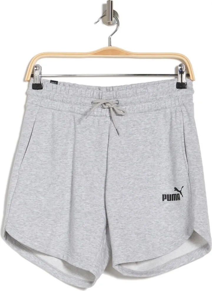 Essentials High Waist Drawstring Shorts