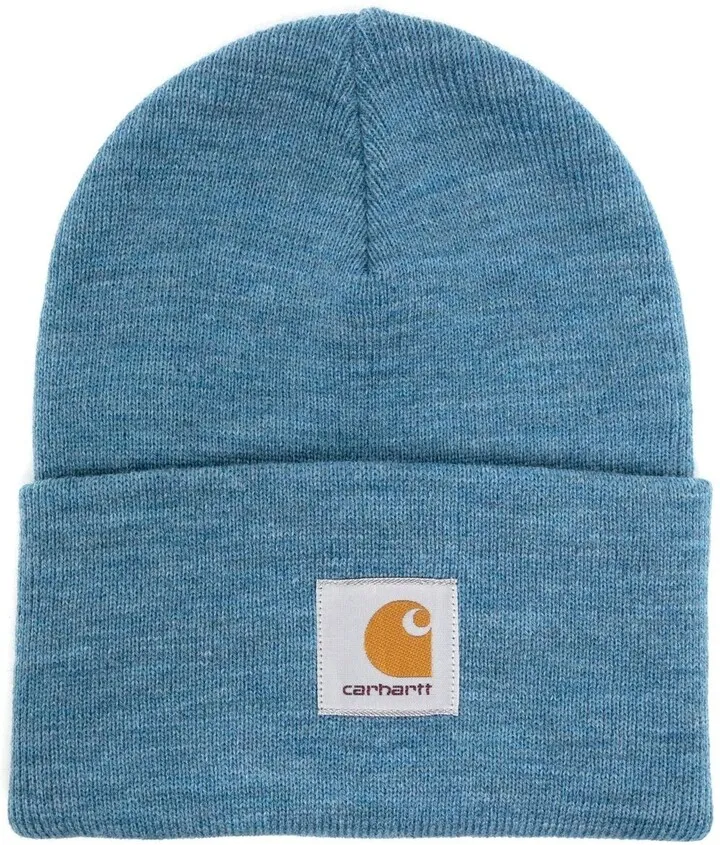 Logo-Patch Knitted Beanie