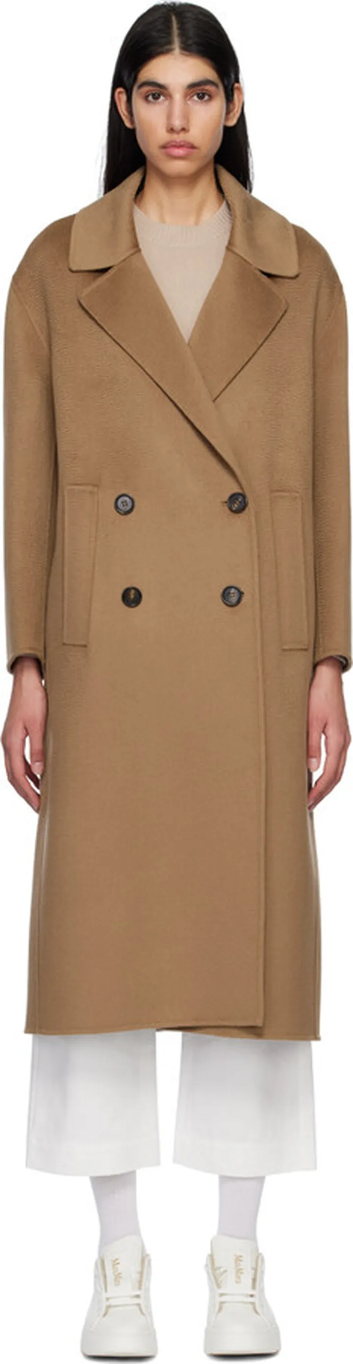 S Max Mara Brown Mattia Coat