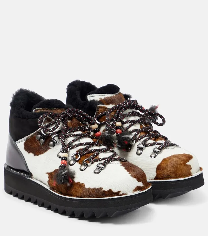 Capri leather platform sneakers