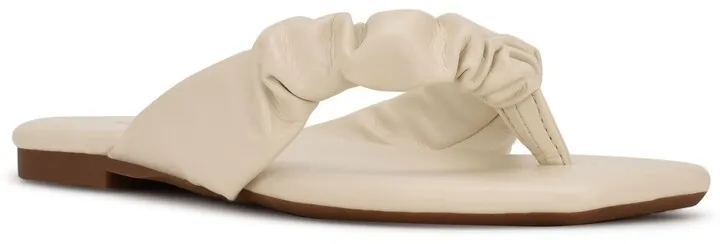 Nine West Women's Daxx Flat Thong Sandals Women's Shoes