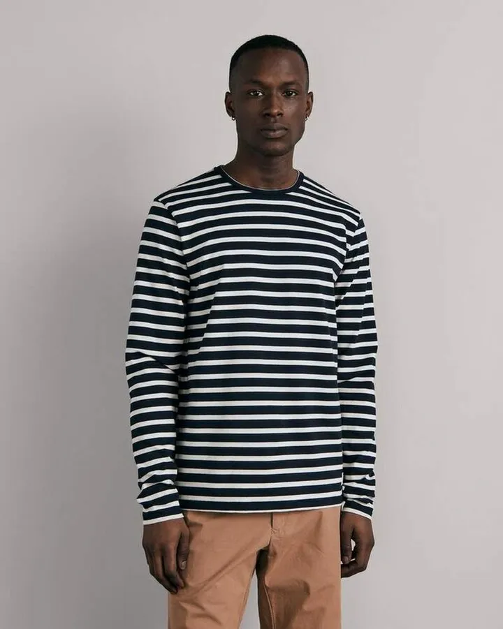 Breton Stripe Long Sleeve Tee