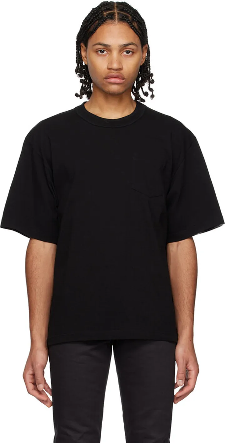 sacai Black S T-shirt