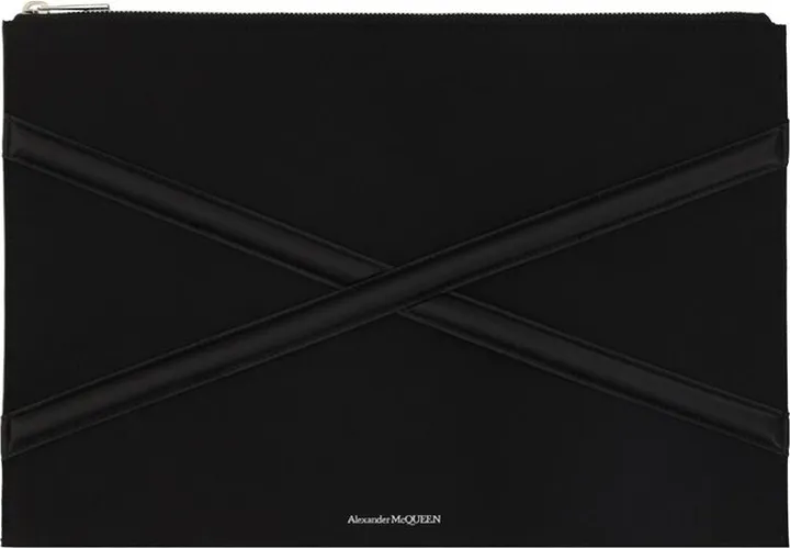 Alexander McQueen The Harness Zipped Clutch Bag