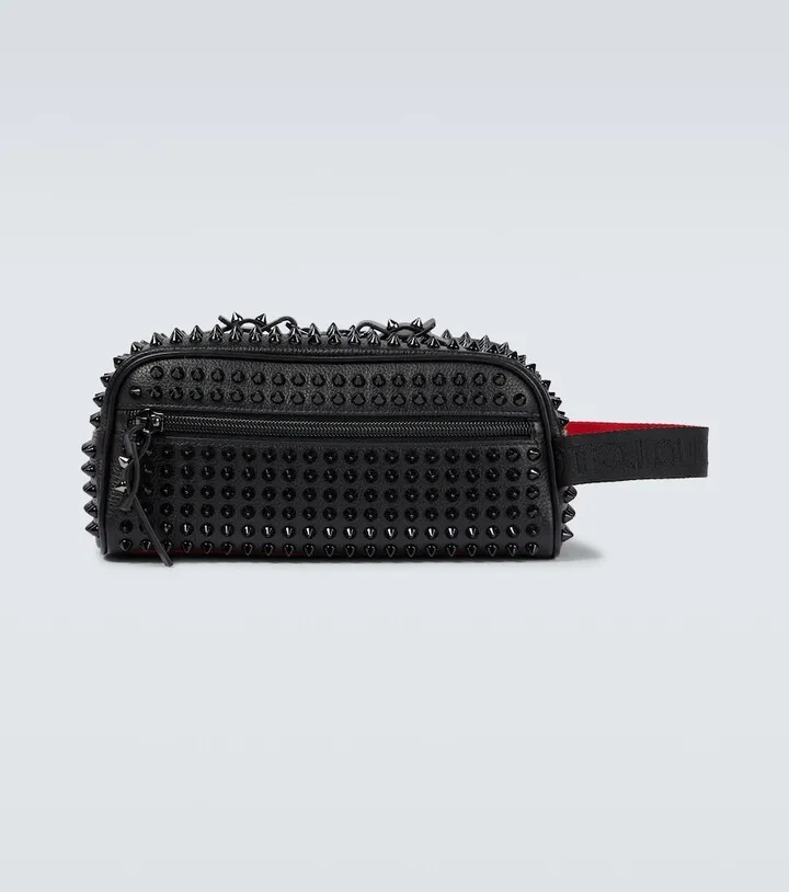 Blaster leather washbag