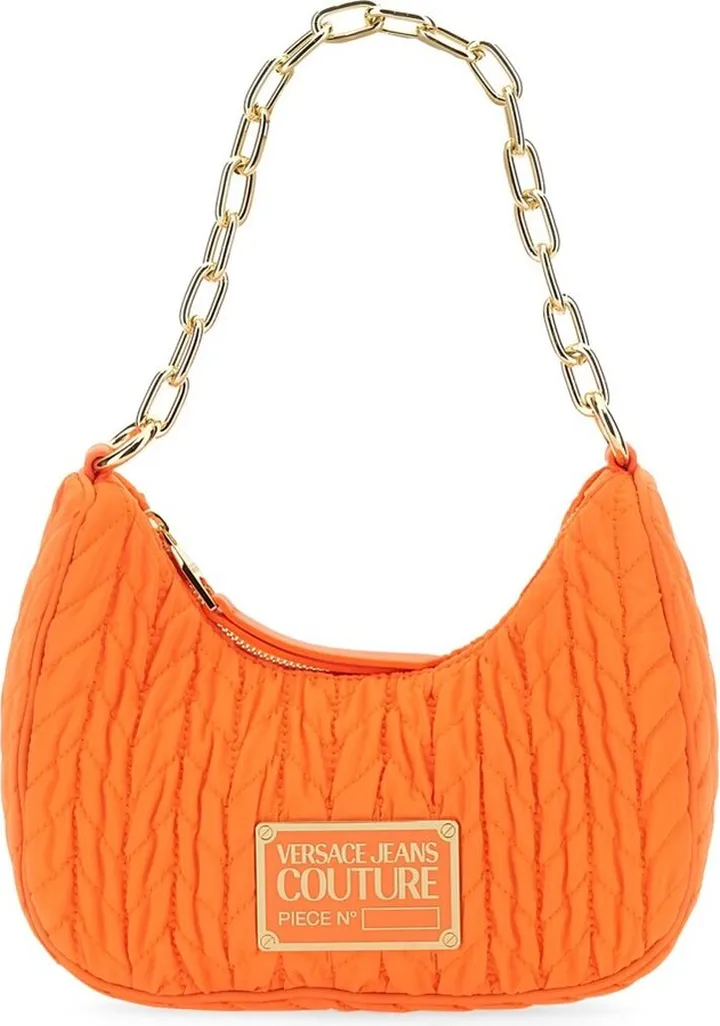 Versace Jeans Couture Logo Plaque Shoulder Bag