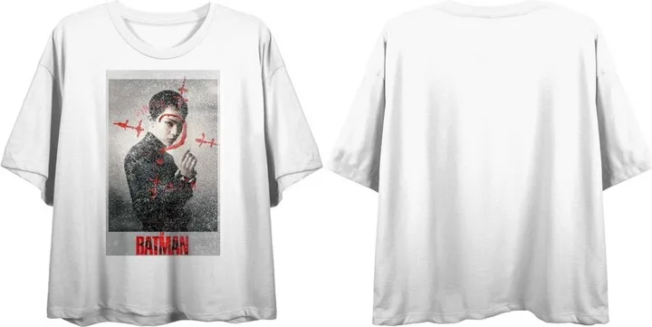 The Batman Selina Kyle Ladies Crop Tee-XS