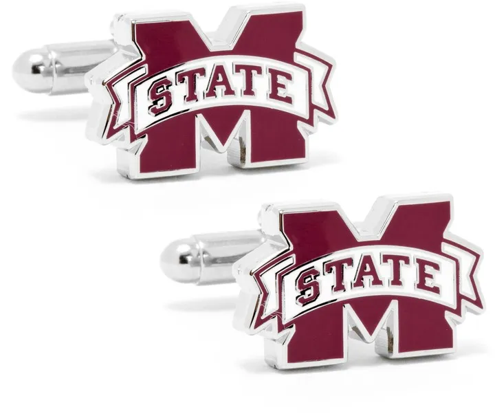 Mississippi Bulldogs Cuff Links