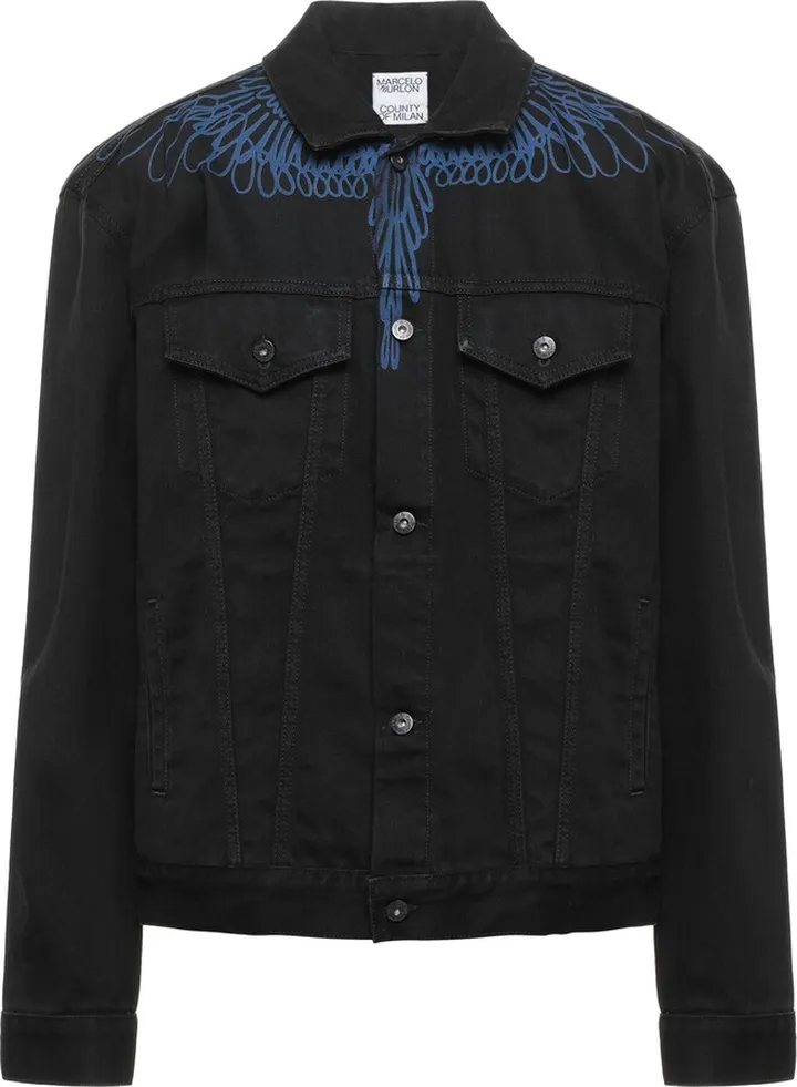 Denim Outerwear Black