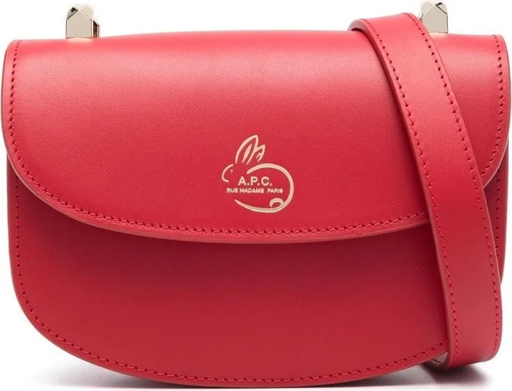 Logo-Stamp Shoulder Bag