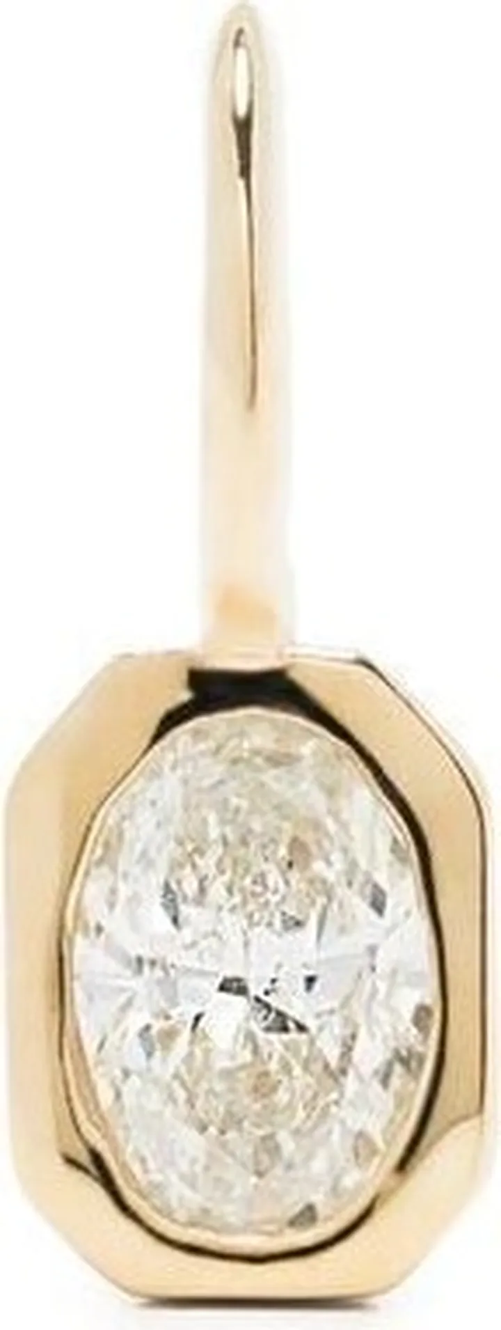 18kt Yellow Gold Diamond Solitaire Charm