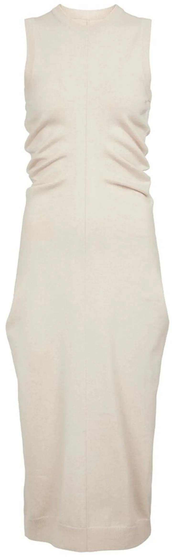 Cashmere and cotton midi dress
