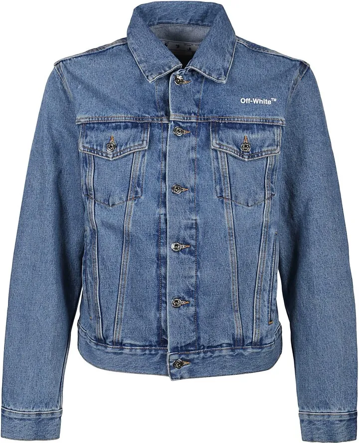 Diag Tab Slim Denim Jacket