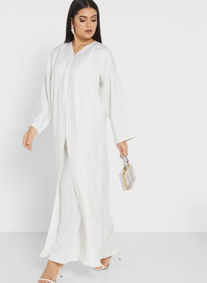 Embellished Detail Abaya