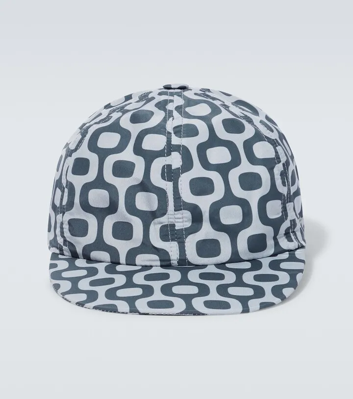 Printed baseball hat