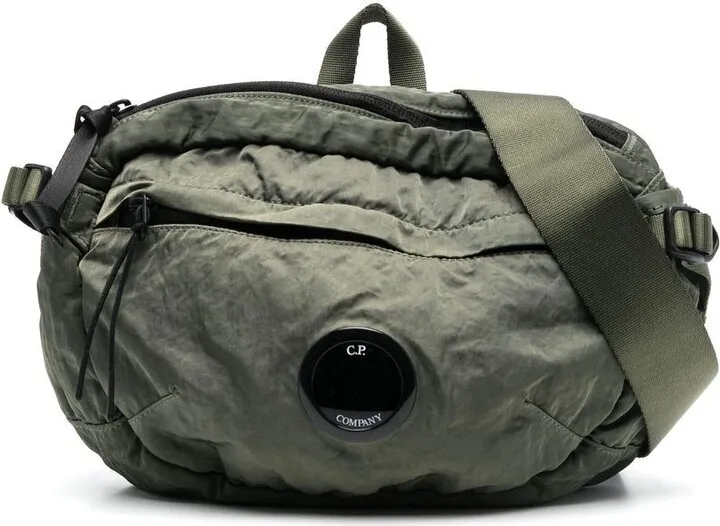 Lens-detail belt bag