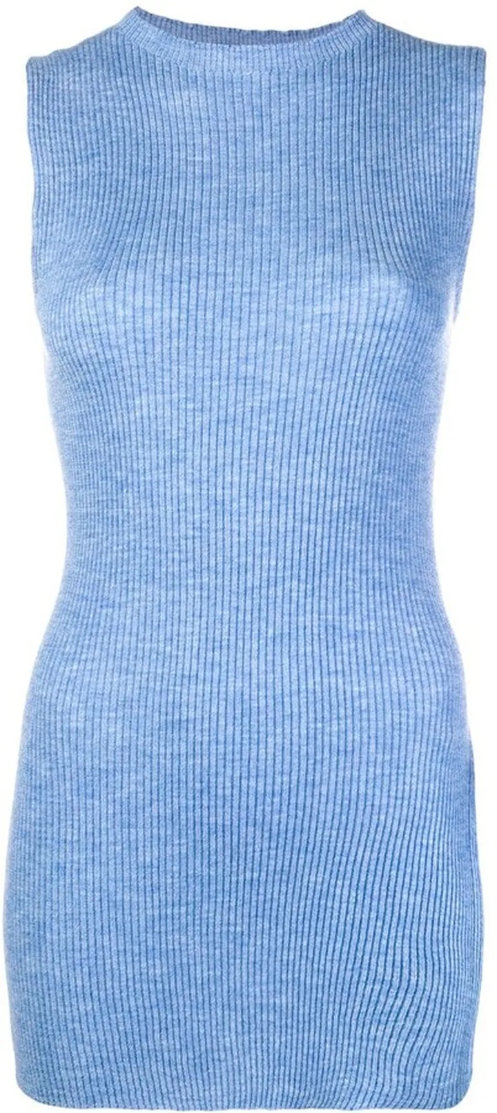Cashmere Ribbed Vest