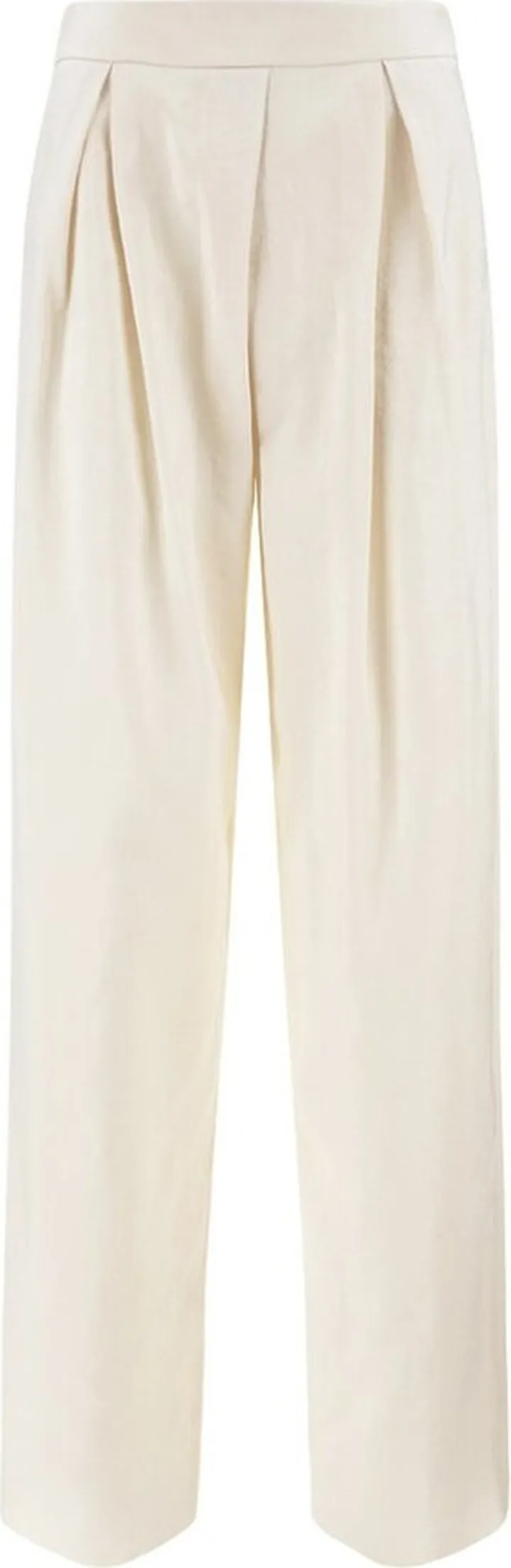 Giorgio Armani Pleated Straight Leg Trousers