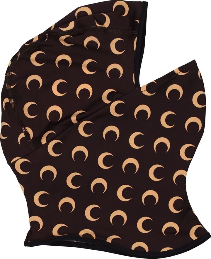 Moon print recycled balaclava