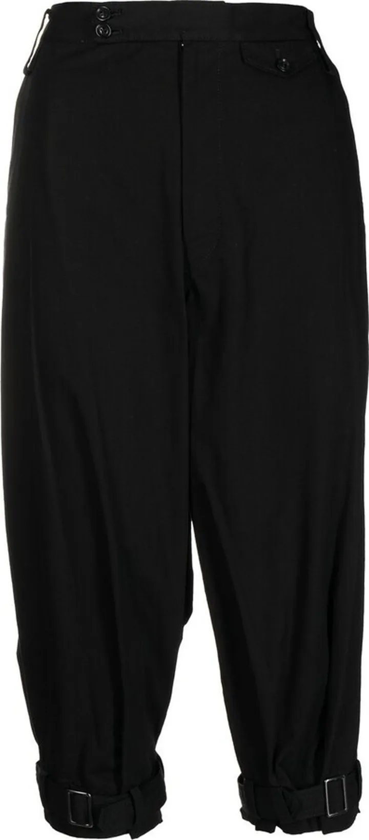 Cropped Cotton-Jersey Trousers