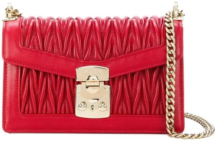 Matelassé Shoulder Bag