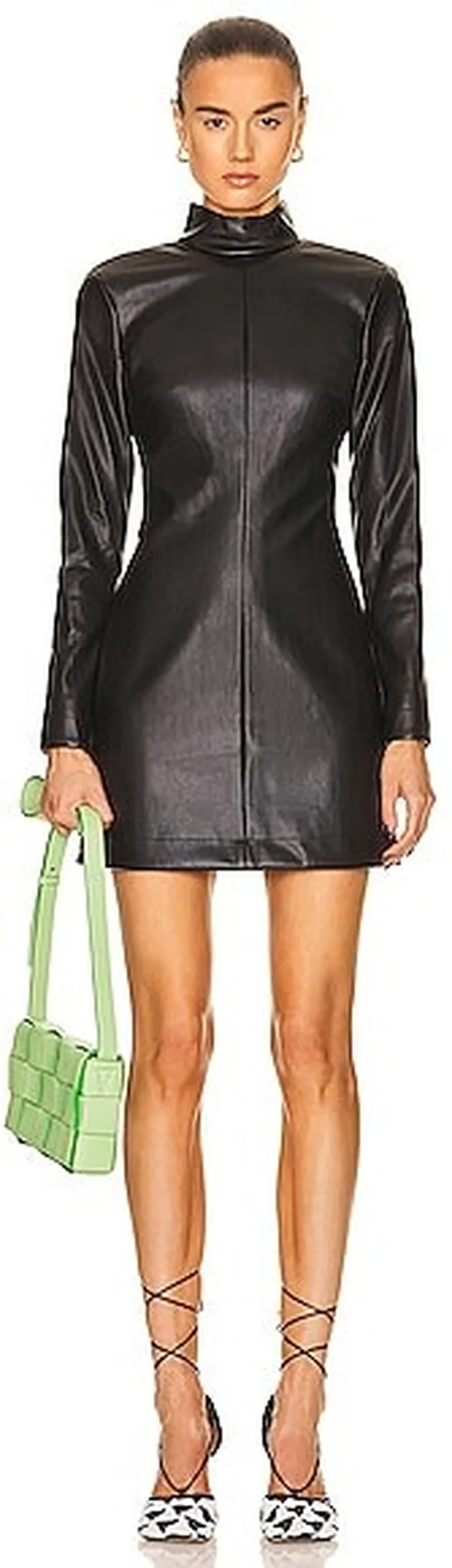 Staud Palettes Dress in Black