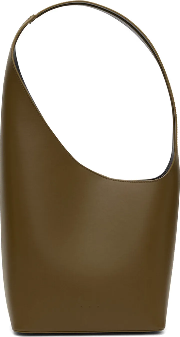 Aesther Ekme Taupe Demi Lune Bag