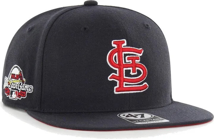Men's '47 Brand Navy St. Louis Cardinals 2009 Mlb All-Star Game Sure Shot Captain Snapback Hat
