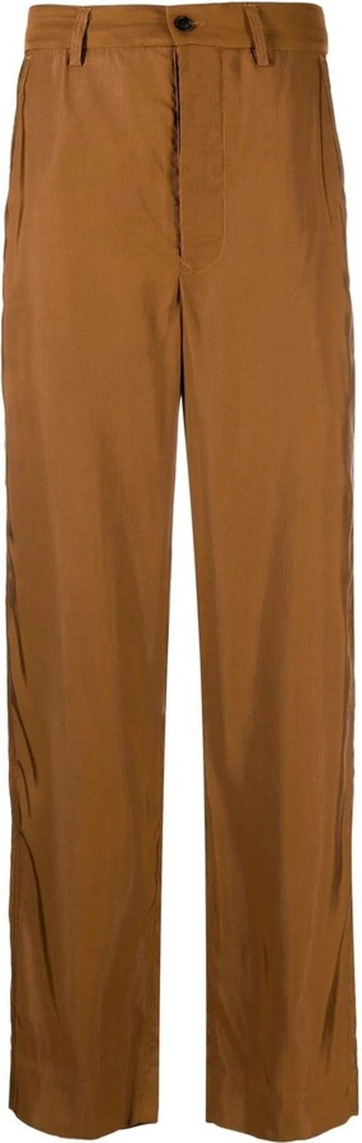 Corduroy Straight-Leg Trousers