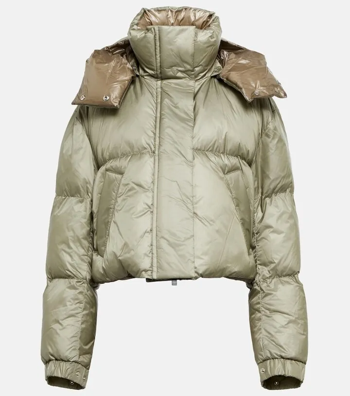 Nylon bomber jacket