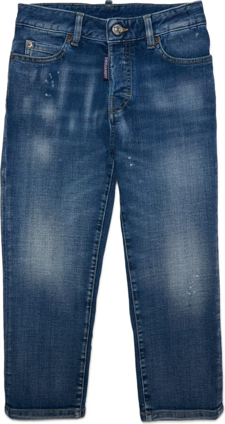 D2p385f Boston Jean Trousers Dsquared Jeans Boston Boyfriend Dark Blue