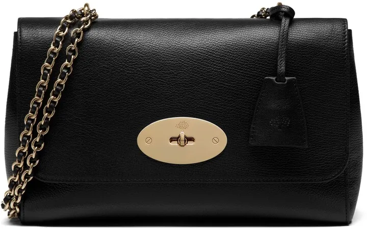 Medium Lily Convertible Leather Shoulder Bag
